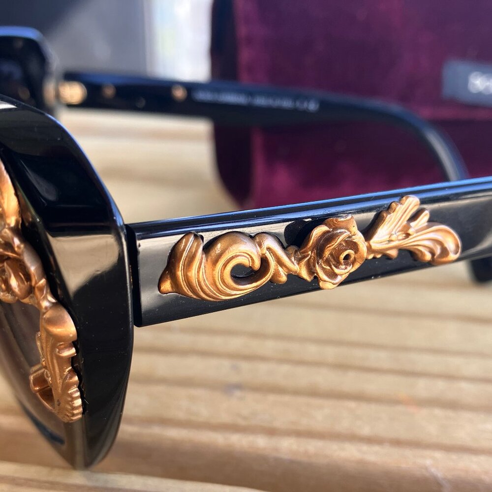 Dolce & Gabbana Women's Black Sunglasses - Picture 5 of 6